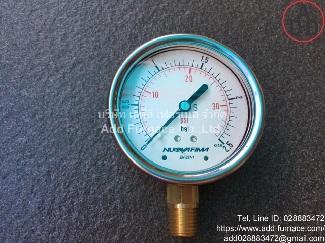 0-2.5Bar Nuova Fima Pressure Gauge(4)